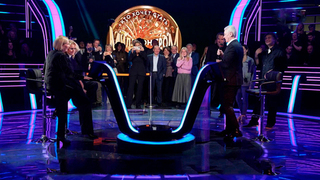 Голикова, Собянин и Любимова сыграли в игре «Кто хочет стать миллионером?» в новом павильоне киностудии Горького