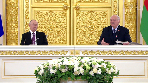 Владимир Путин и Александр Лукашенко провели заседание Высшего Госсовета Союзного государства