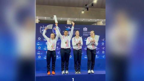 Российские саблистки одержали победу на юниорском первенстве Европы по фехтованию