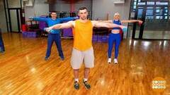 Фитнес-разминка: тренируем плечи. Доброе утро. Суббота. Фрагмент 