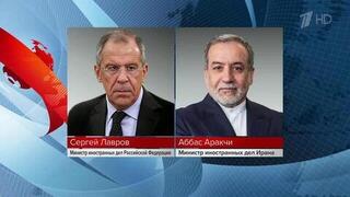 Резкое обострение ситуации на Ближнем Востоке обсудили министры иностранных дел России и Ирана