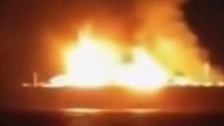 Украина атаковала российский газовоз «Арктик Метагаз» безэкипажными катерами