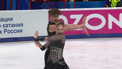 Зоя Пестова — Сергей Лагутов. Ритм-танец. Финал Гран-при России по фигурному катанию среди юниоров 2026
