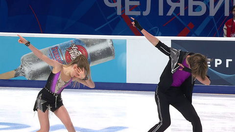 Мария Фефелова — Артем Валов. Ритм-танец. Финал Гран-при России по фигурному катанию среди юниоров 2026