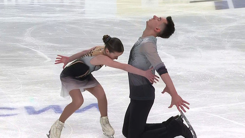 Ольга Сабада — Павел Астахов. Короткая программа. Финал Гран-при России по фигурному катанию среди юниоров 2026