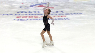 Алена Принева. Короткая программа. Финал Гран-при России по фигурному катанию среди юниоров 2026