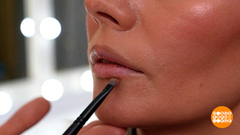 Корректирующий макияж для губ. Доброе утро. Фрагмент 