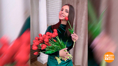 Фотосессия с букетом: лайки гарантированы! Доброе утро. Фрагмент 