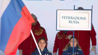 Сборная России впервые за 12 лет вышла с флагом на открытие Паралимпиады в Италии