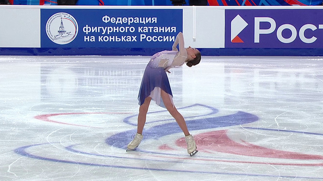 Дина Хуснутдинова. Короткая программа. Финал Гран-при России по фигурному катанию 2026