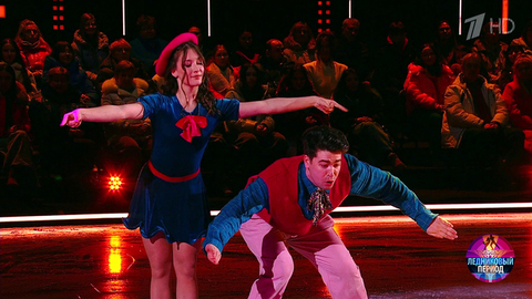 Софья Акатьева и Артур Каспранов — «Fantasia in D Minor». Ледниковый период 2026. Фрагмент