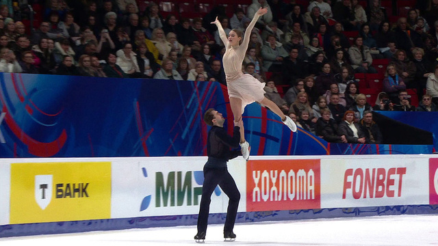 Василиса Кагановская — Максим Некрасов. Произвольный танец. Финал Гран-при России по фигурному катанию 2026