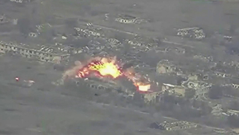 Российская армия нанесла массированный удар по военным тылам противника