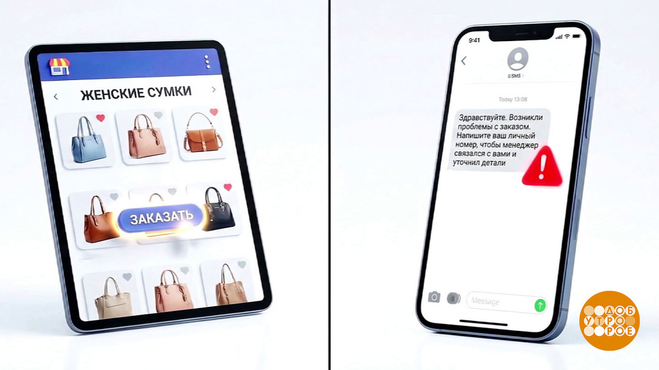Как мошенники взламывают аккаунты на маркетплейсах. Доброе утро. Фрагмент выпуска от 10.03.2026