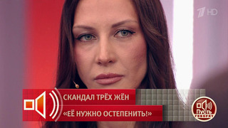 «Он меня в стены впечатывал». Анастасия Ларина заявила о побоях со стороны Константина Соловьева. Пусть говорят. Фрагмент