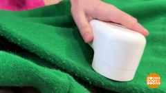 На одежде — катышки... Чем их убрать? Доброе утро. Фрагмент в