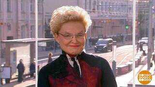 Поздравляем Елену Малышеву. Доброе утро. Фрагмент