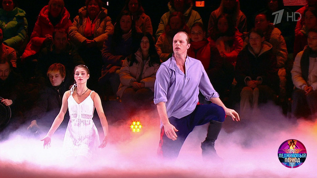 Алена Косторная и Никита Ушнев — «Ой, то не вечер». Ледниковый период 2026. Фрагмент