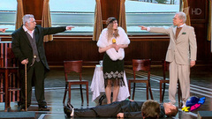 «Это они», Москва. Музыкальное домашнее задание. Первая ¼ финала. Высшая лига. КВН. Фрагмент