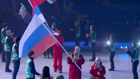 В Италии ночью прошла церемония закрытия паралимпиады, которая стала триумфальной для сборной России