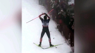 Британский лыжник выпил больше десяти банок пива на этапе Кубка мира