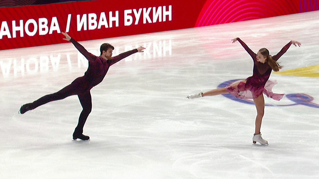 Александра Степанова — Иван Букин. Произвольный танец. Т-Банк Кубок Первого канала по фигурному катанию 2026