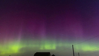 Северное сияние этой ночью наблюдали даже в Москве