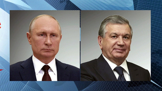 Владимир Путин провел телефонные переговоры с президентом Узбекистана