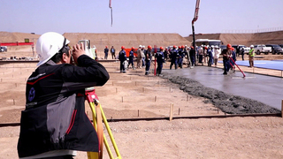 Начались бетонные работы на площадке АЭС, которую возводит в Узбекистане «Росатом»