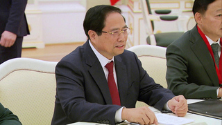 Развитие сотрудничества России и Вьетнама обсудили Владимир Путин и премьер-министр республики Фам Минь Тинь