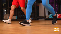 Ходим на пятках, укрепляем икроножные мышцы. Доброе утро. Фрагмент 