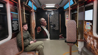 К юбилею Большого театра в столичной подземке начал курсировать театральный поезд