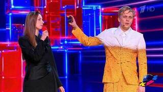 Сборная РУДН, Москва. Приветствие. Третья ⅛ финала. Высшая лига. КВН. Фрагмент