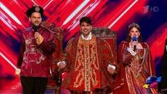 «ИНДА», Набережные Челны. Музыкальное домашнее задание. Третья ⅛ финала. Высшая лига. КВН. Фрагмент 