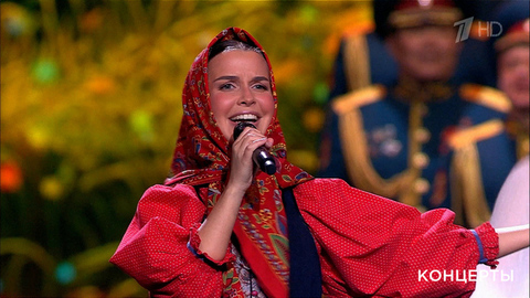 Татьяна Куртукова / Ансамбль песни и пляски войск национальной гвардии РФ / «Броско» — «Матушка». «Войскам национальной гвардии — 10 лет!». Фрагмент