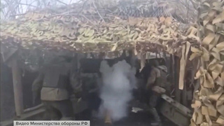 На Константиновском участке российские артиллеристы разгромили опорный пункт боевиков