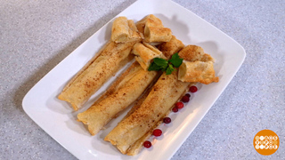 Готовим гофрированный пирог с яблоками. Доброе утро. Фрагмент 