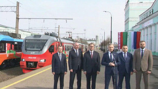 Между приграничными городами России и Белоруссии запущено движение электричек