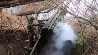 В Запорожской области российские артиллеристы нанесли удар по вражеским позициям