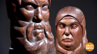 Беатриса Сандомирская. Художник. Скульптор. Авангардист. Выставка в ГМИИ им. Пушкина. Доброе утро. Фрагмент 