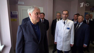 Председатель Госдумы Вячеслав Володин посетил жилой комплекс «Авиатор» в Саратове