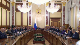 Теме освоения космоса сегодня посвятили и начало заседания в правительстве