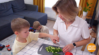 Помощник подрастает! Или уже подрос? Доброе утро. Фрагмент 