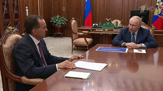 Губернатор Краснодарского края Вениамин Кондратьев доложил президенту о ходе посевной кампании