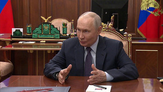 Владимир Путин провел встречу с главой «Роскосмоса» Дмитрием Бакановым