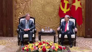 Директор Росгварди Виктор Золотов встретился с президентом Вьетнама То Ламом