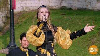 Ирина Шишканова и группа «ЯнтарЪ фолк». Доброе утро. Фрагмент 