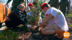 «Сады памяти»: помним павших героев. Доброе утро. Фрагмент 