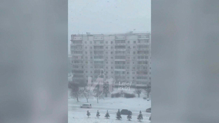 Апрельские метели окутали несколько регионов России: кадры стихии