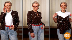 Один кардиган – три стильных образа. Доброе утро. Фрагмент 